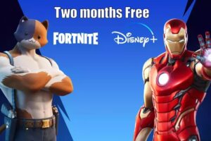 Get Free two months of Disney Plus with purchases on Fortnite