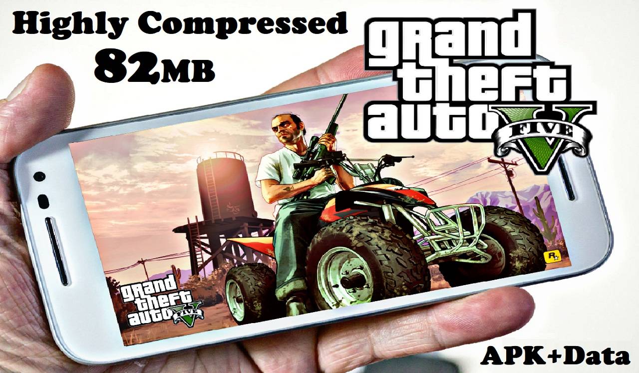 GTA 5 Android Highly Compressed 82MB Download