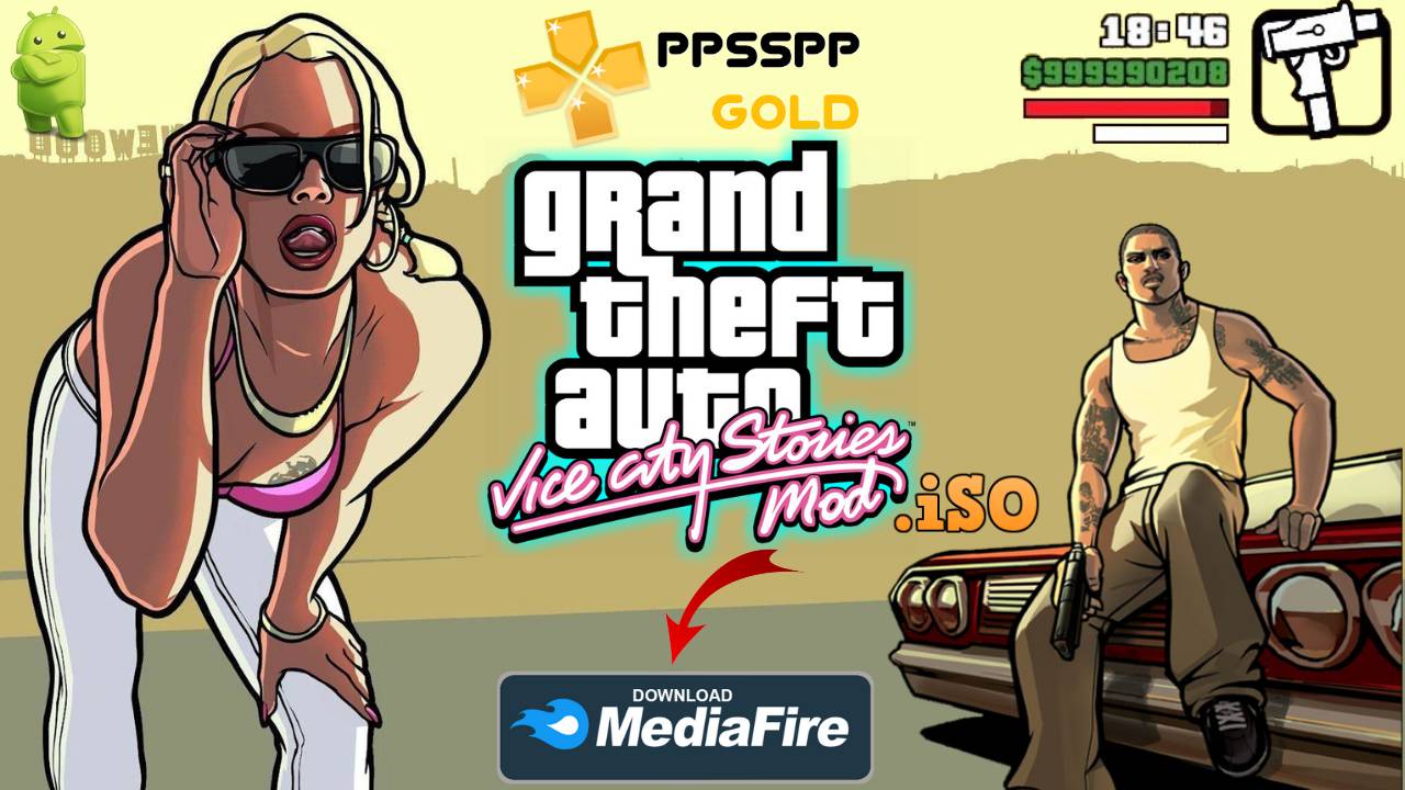 Download GTA Vice City PPSSPP for Android and iOS