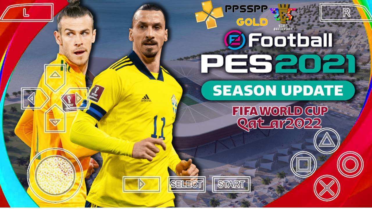PES 2021 Chelito PPSSPP World Cup Qatar 2022 Edition Download