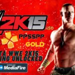 WWE 2K15 iSO Android PPSSPP Gold Unlocked Download