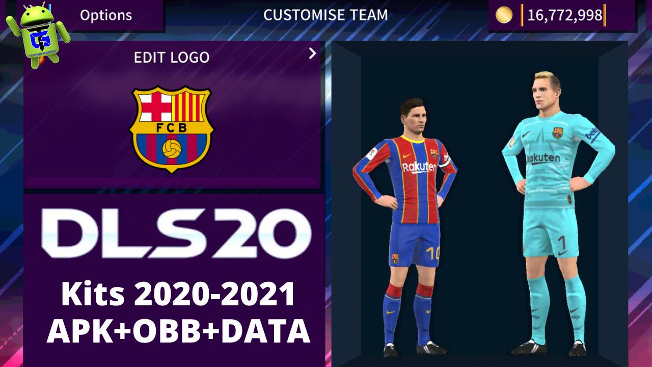 DLS20 Barcelona New Kits 2021 Android Download
