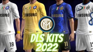 Inter Milano Kits 2022 DLS 21 FTS Dream League Soccer