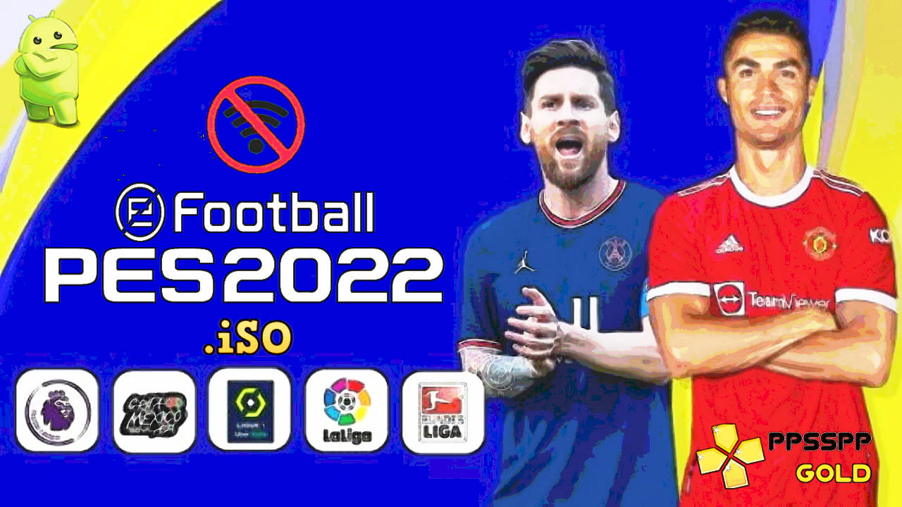 PES 2022 PPSSPP English Update Kits Faces Transfers Download