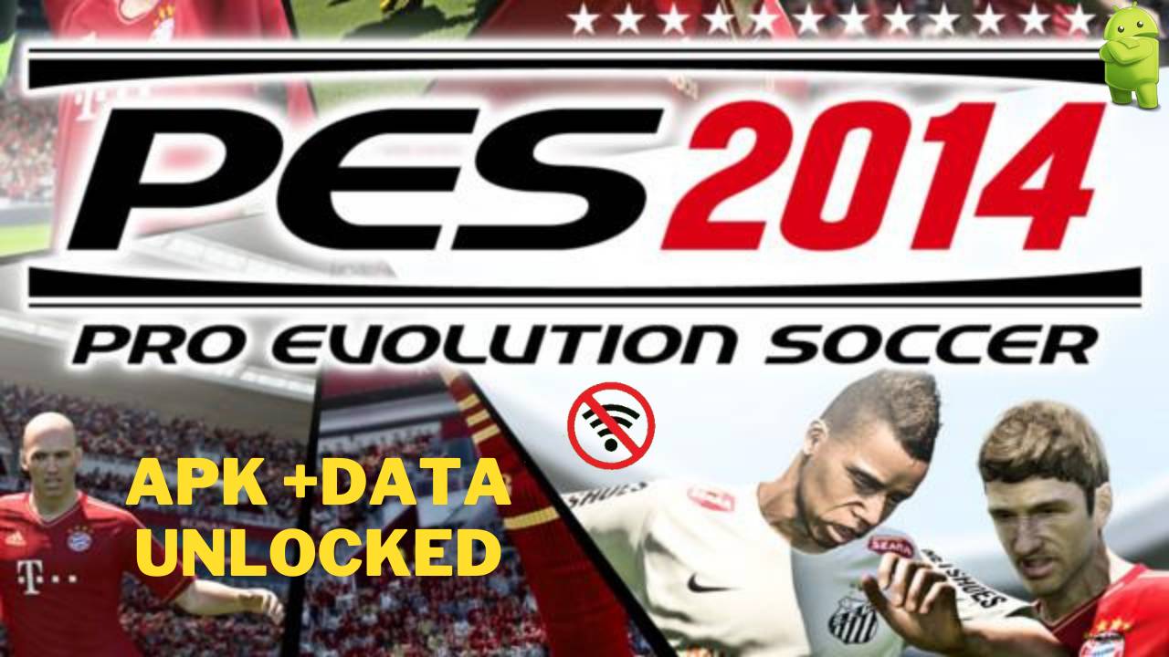 PES 2014 APK Mod Unlocked Android Download
