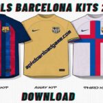 DLS 22 Barcelona Kits 2023 Logo FTS