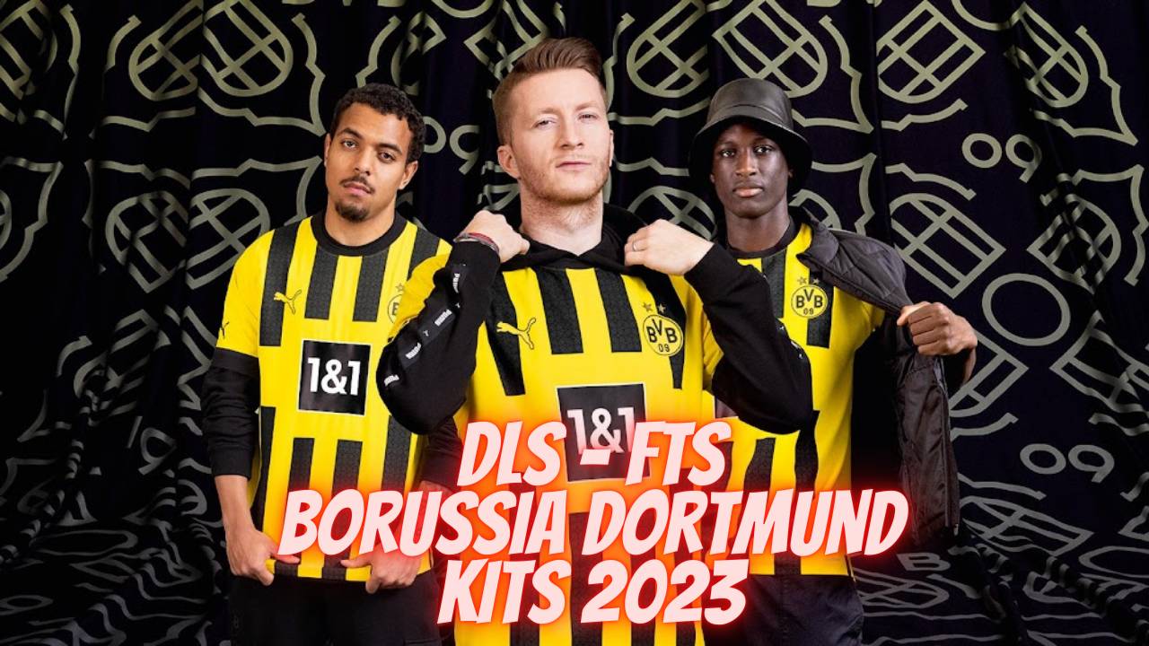 Borussia Dortmund Kits 2023 Logo for DLS 22