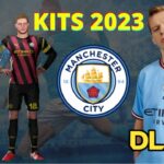 Manchester City 2023 Kits DLS 22 Logo FTS