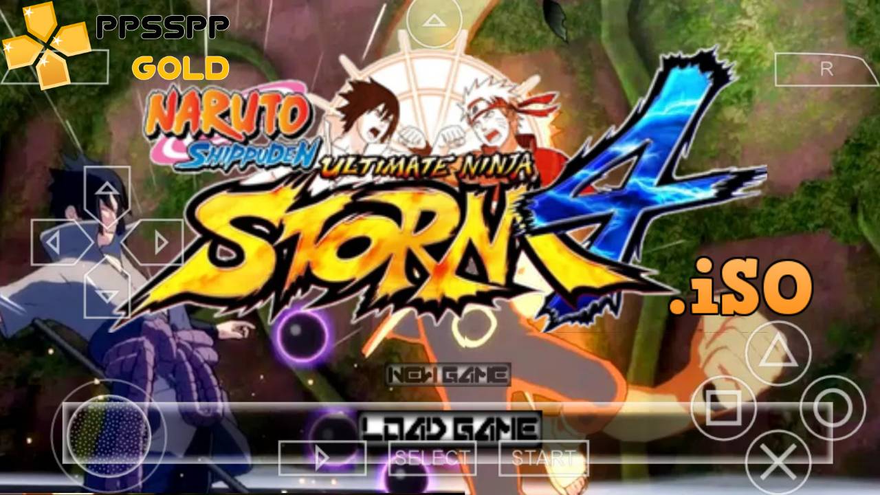 Naruto Shippuden Ultimate Ninja Storm 4 iso PPSSPP Android Download