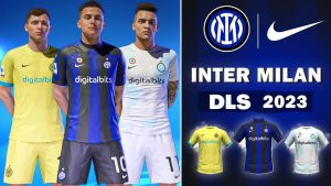 DLS 23 Inter Milano Kit 2023 Logo Dream League Soccer