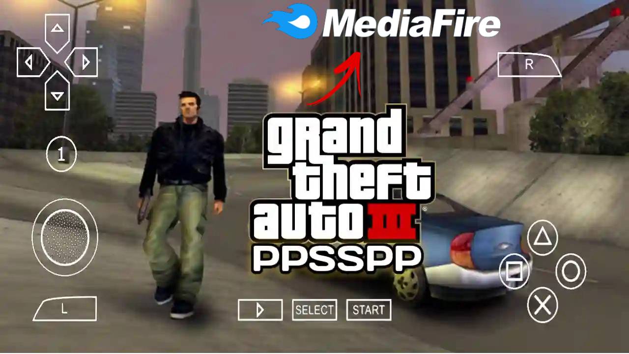 GTA 3 PPSSPP iSO zip Android & iOS Download