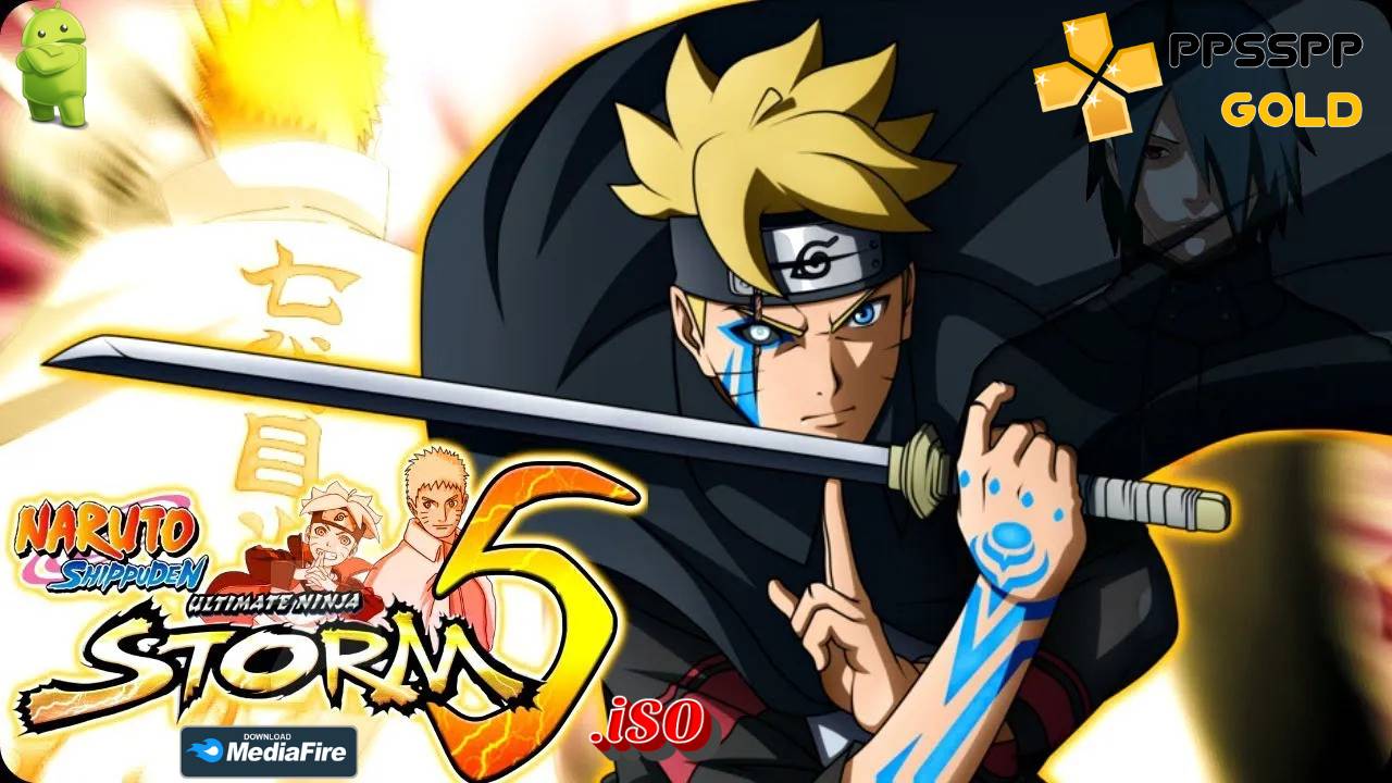Naruto Shippuden Ultimate Ninja Storm 5 PPSSPP iSO Download