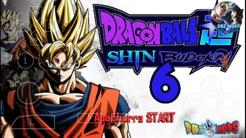 Dragon Ball Z Shin Budokai 6 PPSSPP for Android Download