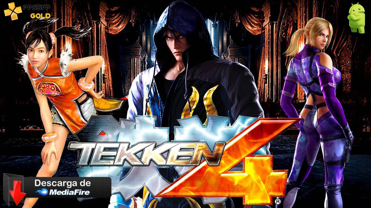 Tekken 4 PPSSPP iSO for Android and iOS Download
